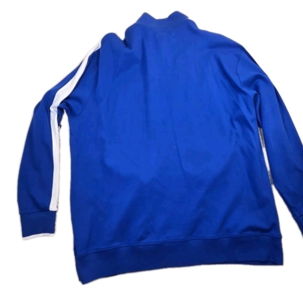 Polo Ralph Lauren Track Jacket Royal Blue White Stripe Full Zip Size 2XT NWT - Picture 2 of 8